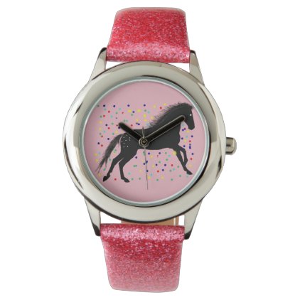 Confetti Pony Wrist Watch