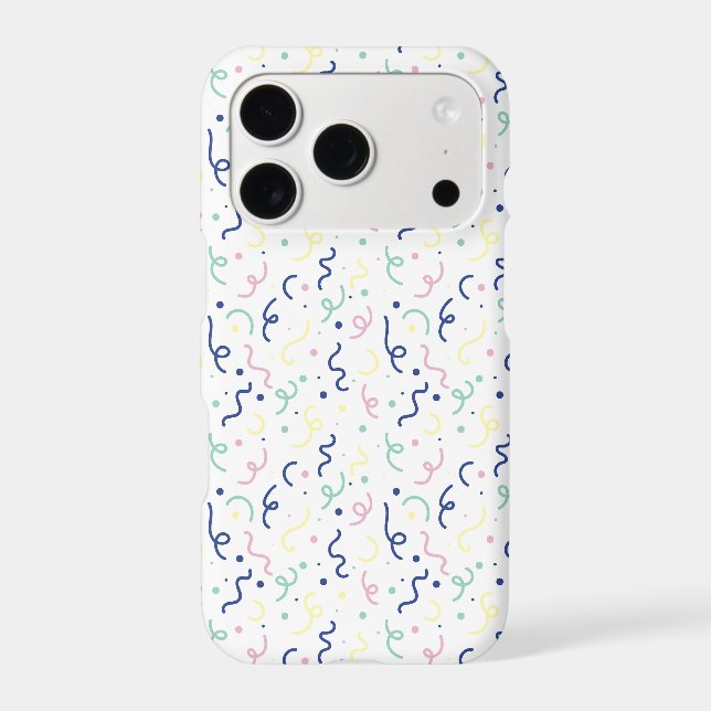 Confetti Pop - Multi Iphone Case (Back)