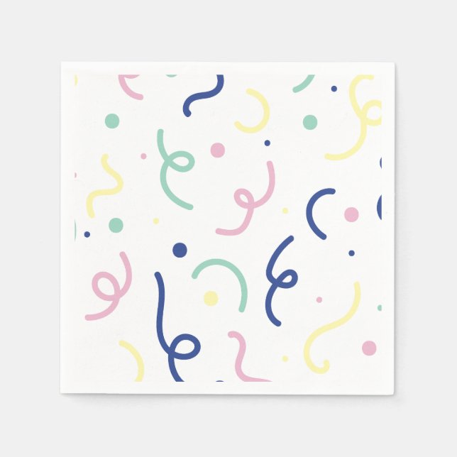 Confetti Pop - Multi Napkins (Front)