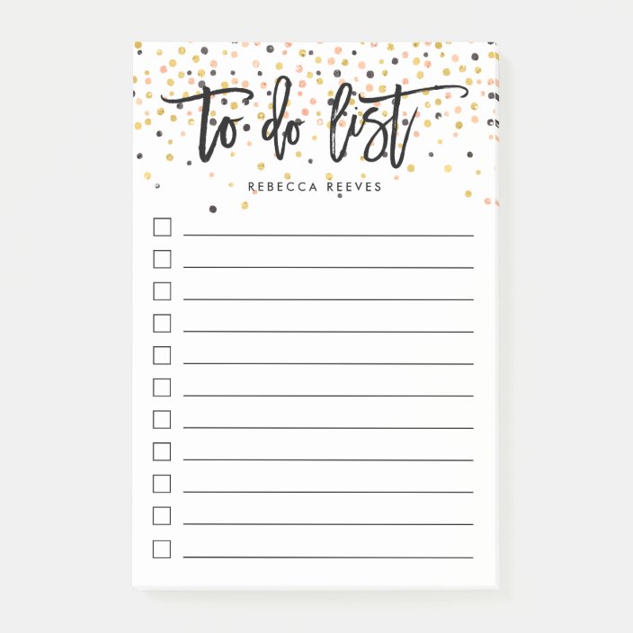 confetti pop list