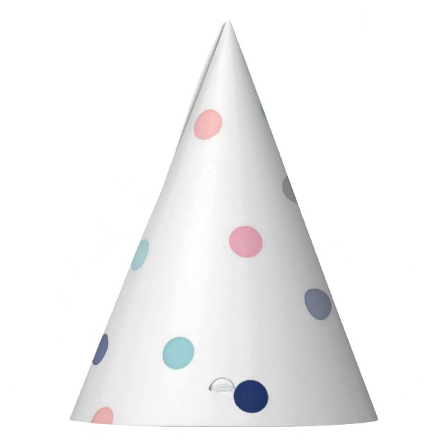 Confetti Ready Dots Party Hat (Left)