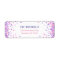 Confetti Return Address Labels | Birthday Party