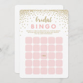 Confetti Shower | Bridal Bingo Cards (Front/Back)
