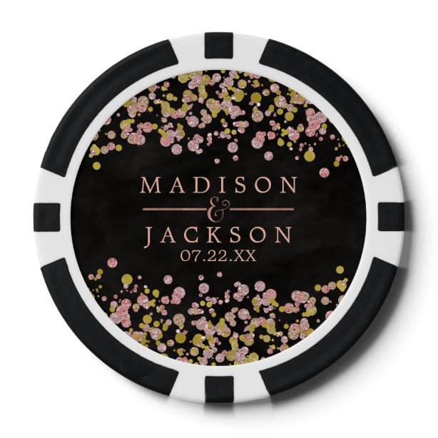 Wedding Favor Poker Chips Zazzle