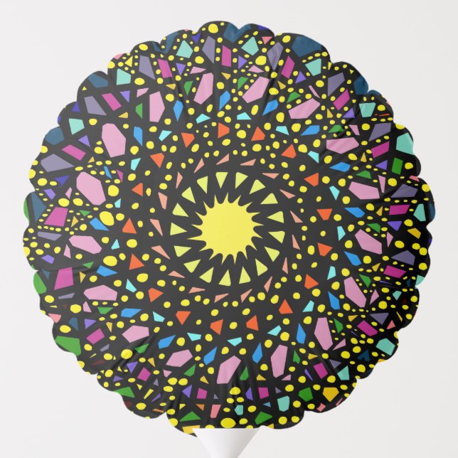 Confetti Sun Balloon by Joya Eve (Back)