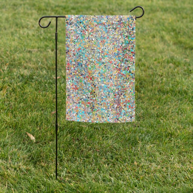 Confetti's Garden Flag (In SItu)