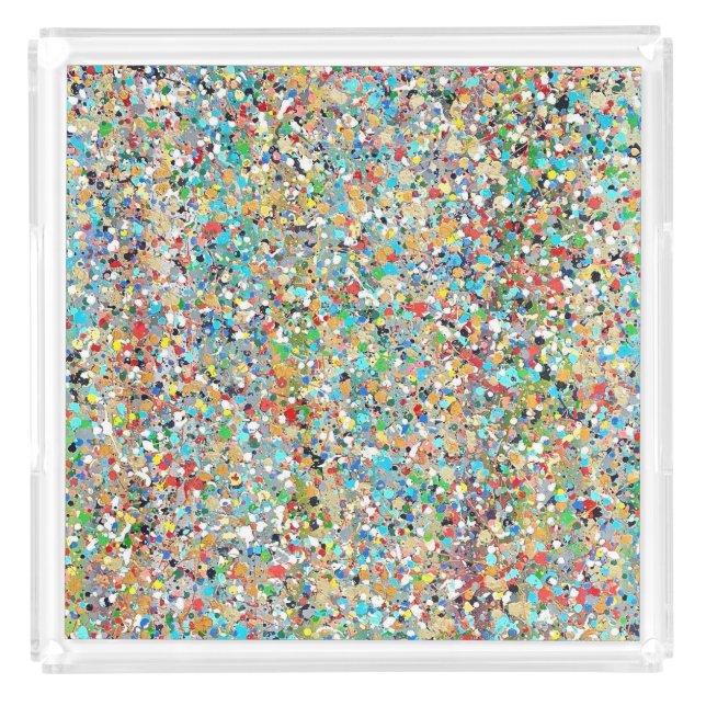 Confetti's X-Large Acrylic Tray (Front)