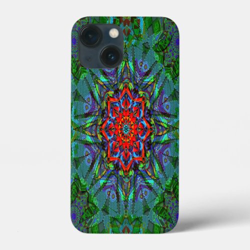 Confianza textile texture mandala iPhone 13 mini case