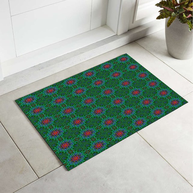 Confianza textile texture mandala pattern doormat (Creator Uploaded)