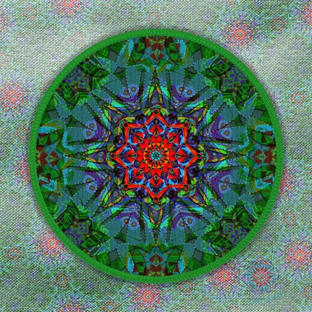 Confianza textile texture mandala pattern patch (Creator Uploaded)
