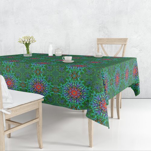 Confianza textile texture mandala pattern tablecloth