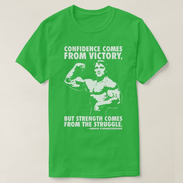 Confidence and Struggle T-Shirt (Design Front)