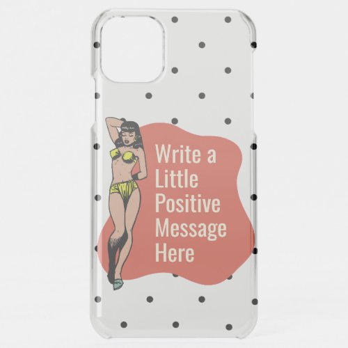 Confidence in Color Retro Radiance Pinup iPhone 11 Pro Max Case