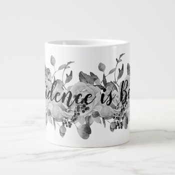 Confidence Is Beauty - Jumbo Mug by RMJJournals at Zazzle