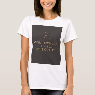 Confidence is the Best Outfit - Women’s Stylish T- T-Shirt