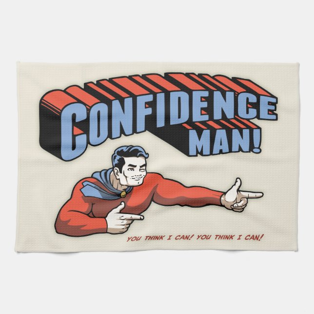 Confidence Man! Towel (Horizontal)