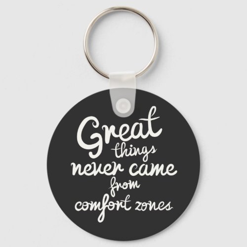 Confidence Success Goals Attitude Motivational Keychain