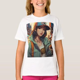 "Confident & Bold: Attitude Tees for Girls"