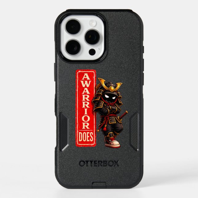 Confident Bushi Phone Case (Back)