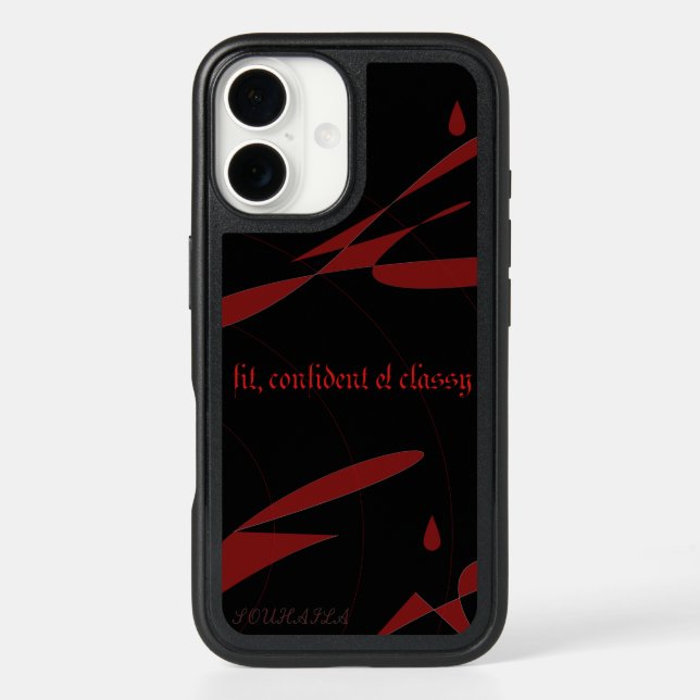 confident chiks otterbox iPhone case (Back)