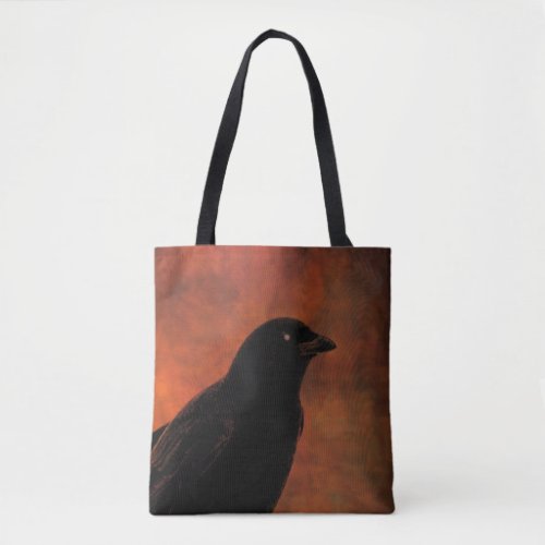 Confident Crow Tote Bag