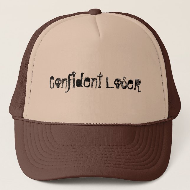 Confident Loser Trucker Hat (Front)