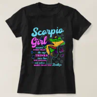 Confident Melanin Scorpion Afro T-Shirt