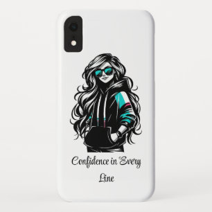 Confident Streetwear Girl iPhone XR Case