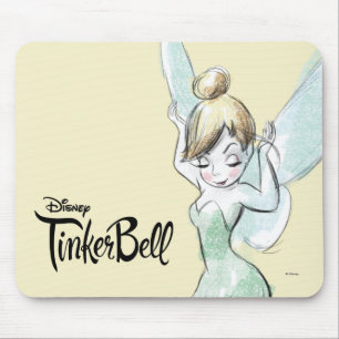 Confident Tinker Bell Mouse Pad