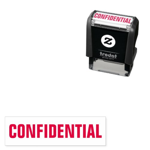 Confidential Documents Business Office Self_inking Stamp