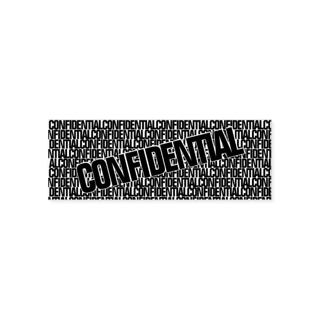 Confidential Privacy Stamp (Design)