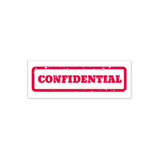 Confidential Self-inking Stamp