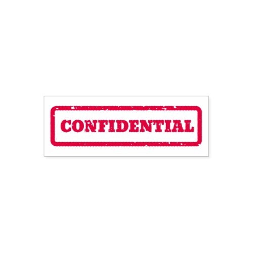 Confidential Self_inking Stamp