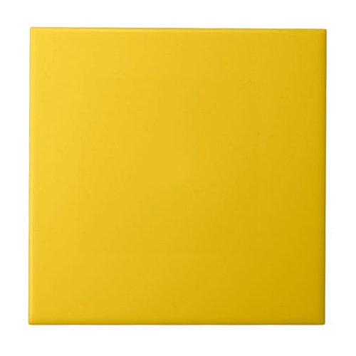 Confidently Yellow Square Kitchen and Bathroom Ceramic Tile