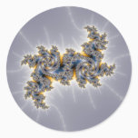 Configuration - Fractal Classic Round Sticker