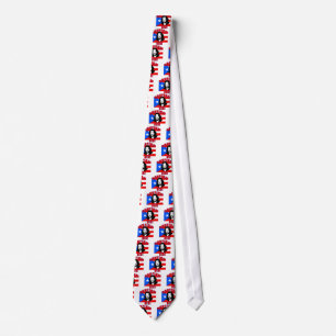 Confirm Her with Puerto Rico Flag Products Neck Tie