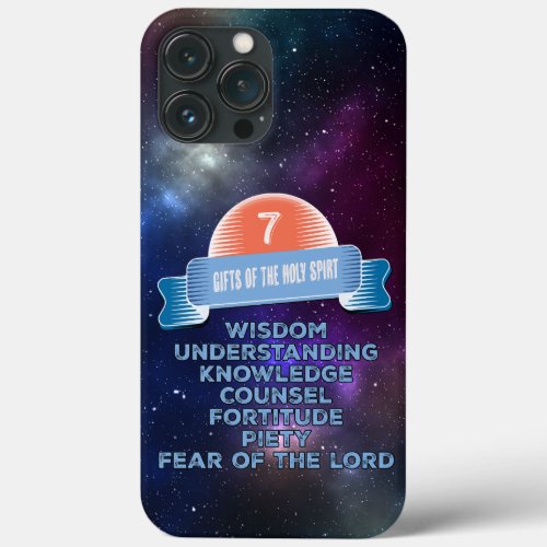 Confirmation 7 Gifts of the Holy Spirit iPhone 13 Pro Max Case