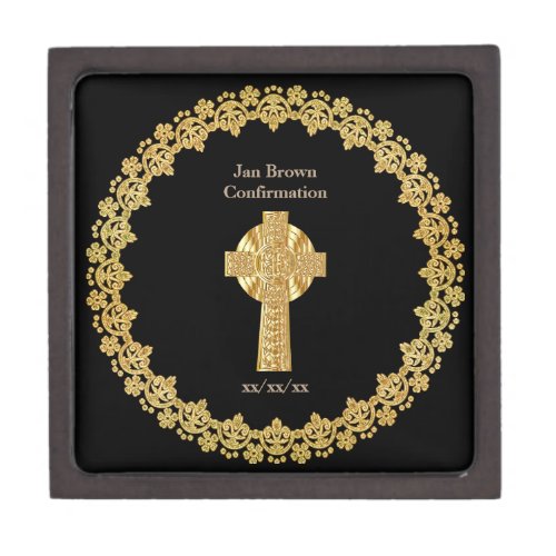 Confirmation Adult Man Husband Son  Personalized Keepsake Box