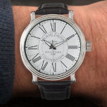 Confirmation at Church Personalized Watch<br><div class="desc">A watch to commemorate the religious confirmation of someone at a church. Personalize to include name,  confirmation,  church,  and date. Unique memento of a special religious occasion.</div>