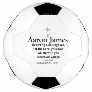 Confirmation Gifts for Boys Soccer Ball