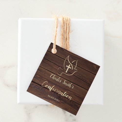 Confirmation Holy Spirit  Favor Tags