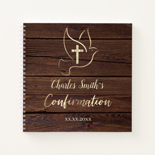 Confirmation Holy Spirit Guest Book