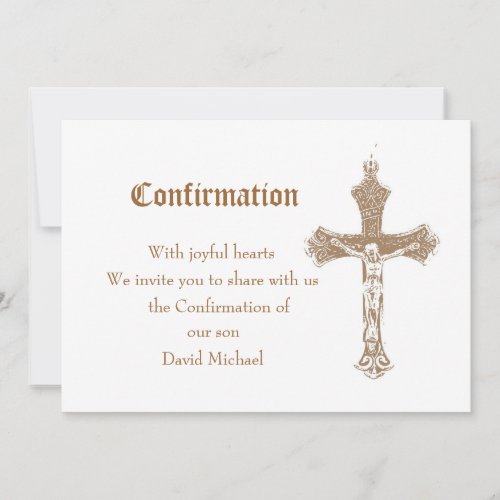 Confirmation Invitation