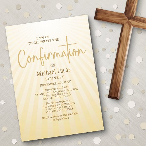 Confirmation Invitation