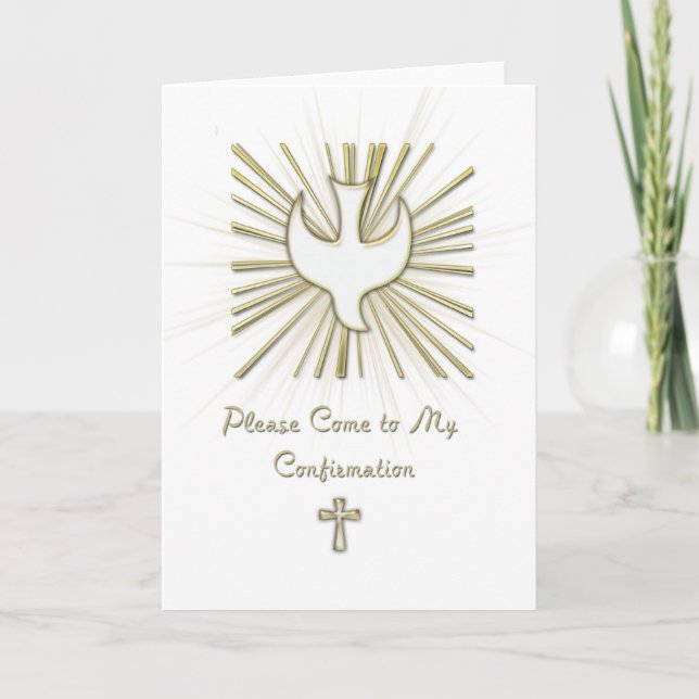 Confirmation Invitation (Front)