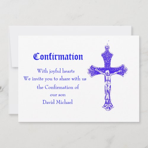 Confirmation Invitation