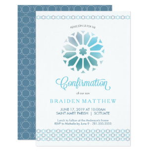 boys confirmation invitations zazzle