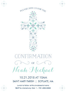 confirmation invitations zazzle
