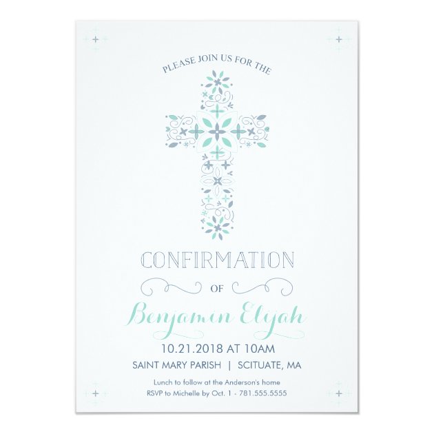 Confirmation Invitation - Catholic Invite