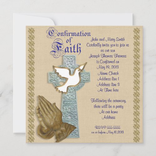 Confirmation Invitation